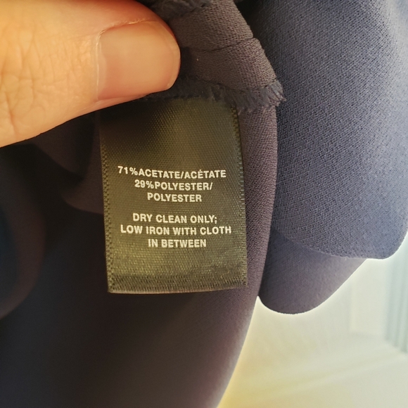 Lafayette 148 Dark Gray Blouse with gathered sleeves. Size S Office Quiet luxury - Picture 3 of 8